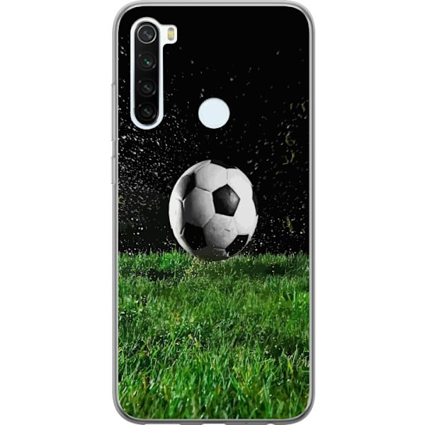 Xiaomi Redmi Note 8 Gjennomsiktig deksel Fotballhandling