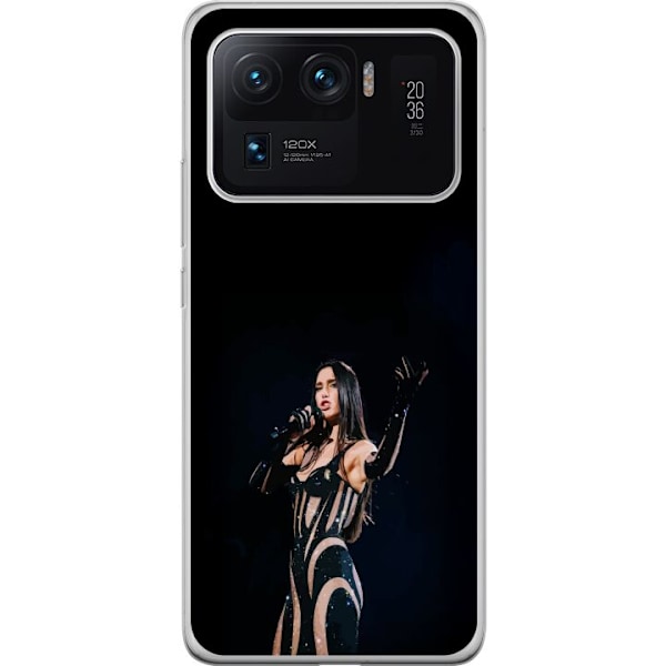Xiaomi Mi 11 Ultra Läpinäkyvä kuori Dua Lipa – Pop Star A