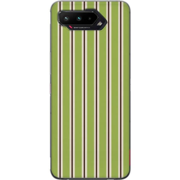 Kompatibel Mobilcover til Asus ROG Phone 5 Matcha Stripe grøn