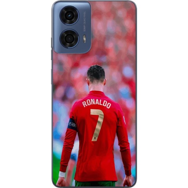 Motorola Moto G24 Gjennomsiktig deksel Ronaldo