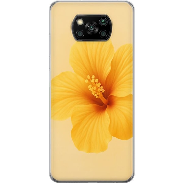 Xiaomi Poco X3 NFC Läpinäkyvä kuori Lemon Zing