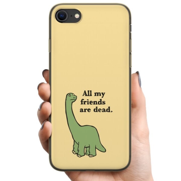 Apple iPhone SE (2020) TPU Mobilcover Dinosaurer