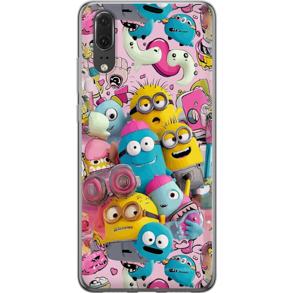 Huawei P20 Genomskinligt Skal Despicable Me Dumma mej