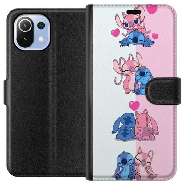 Xiaomi Mi 11 Lite Lompakkokotelo Lilo & Stitch