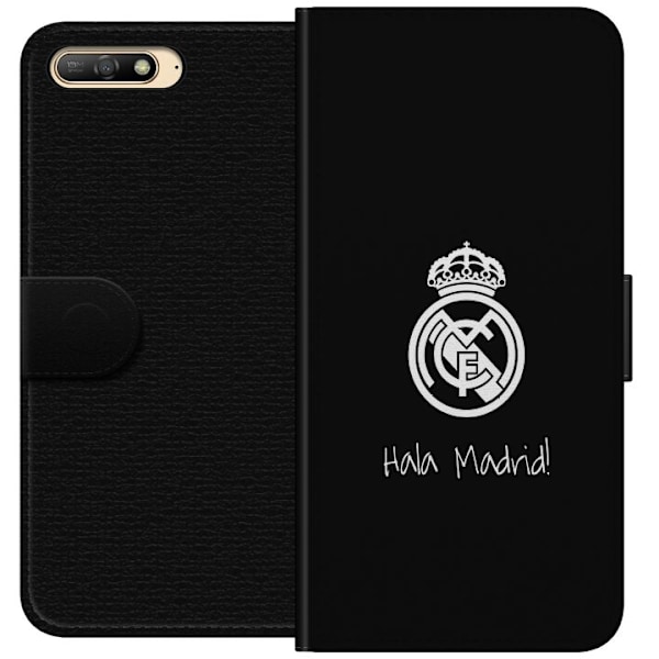 Huawei Y6 (2018) Lompakkokotelo Real Madrid