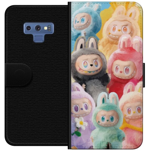 Samsung Galaxy Note9 Plånboksfodral Labubu Sketch Style – H