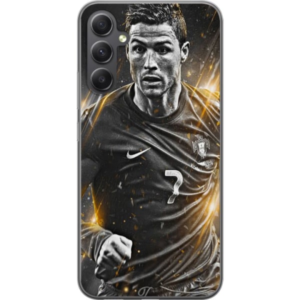 Samsung Galaxy A15 5G Genomskinligt Skal Ronaldo