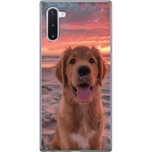 Kompatibelt Mobildeksel til Samsung Galaxy Note10 Hund