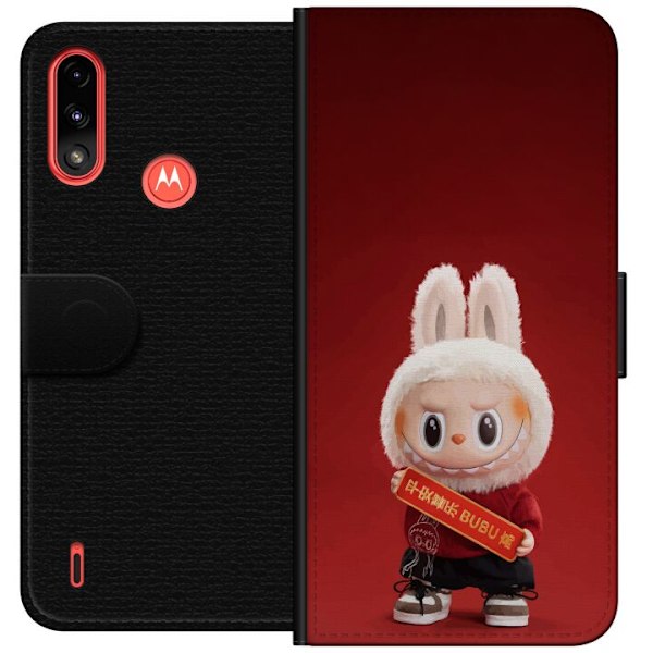 Motorola Moto E7 Power Tegnebogsetui Pop Mart The Monsters Lab