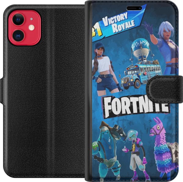 Kompatibelt Lommeboketui til Apple iPhone 11 Fortnite