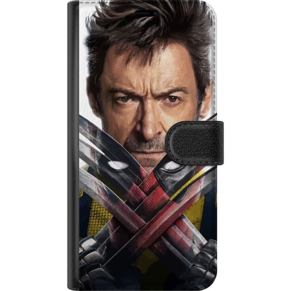 Kompatibelt Plånboksfodral till Samsung Galaxy S23 FE Deadpool & Wolverine