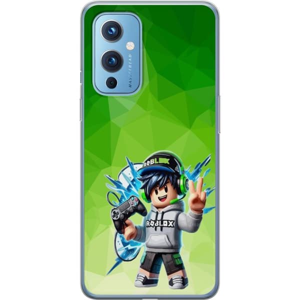 Kompatibelt Mobildeksel til OnePlus 9 Spelande avatarfigur grønn