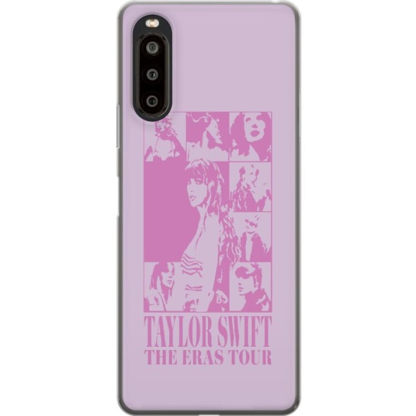Sony Xperia 10 II Genomskinligt Skal Taylor Swift - Pink