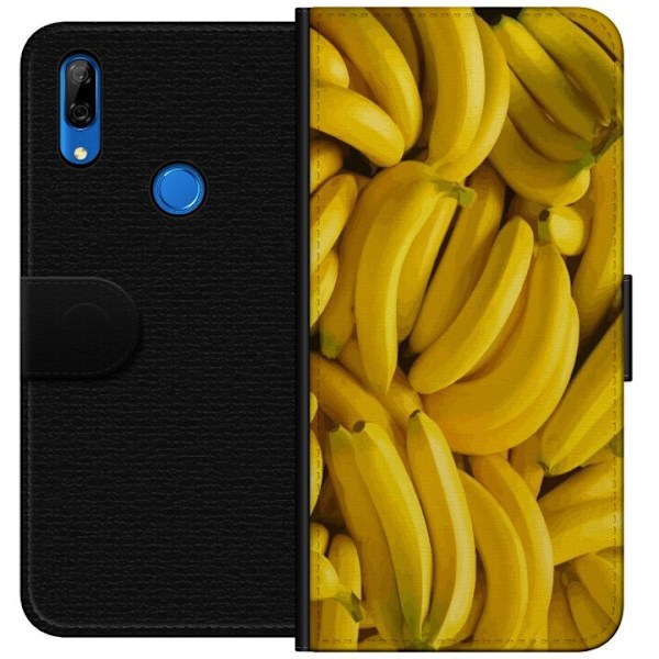 Huawei P Smart Z Plånboksfodral Banana Pattern – lekfullt m
