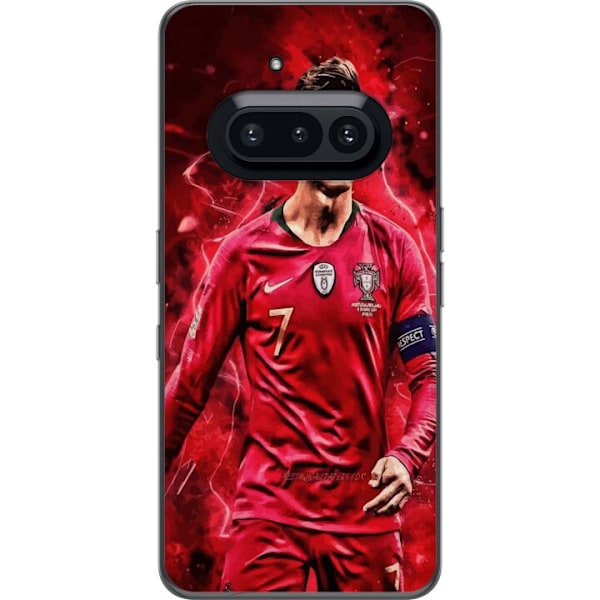 Nothing Phone (3a) Läpinäkyvä kuori Ronaldon Taidot - CR7 S