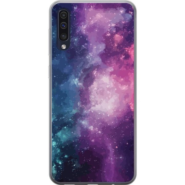 Samsung Galaxy A50 Genomskinligt Skal Nebula