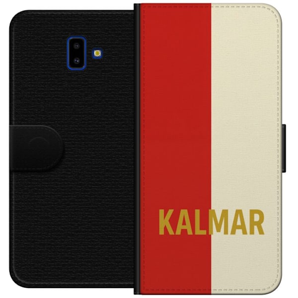 Samsung Galaxy J6+ Lompakkokotelo Kalmar - jalkapallo