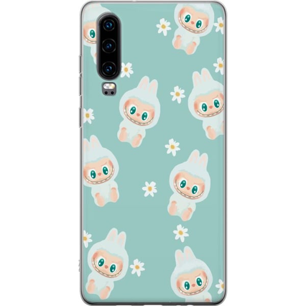 Huawei P30 Läpinäkyvä kuori Labubu Candy Vibes