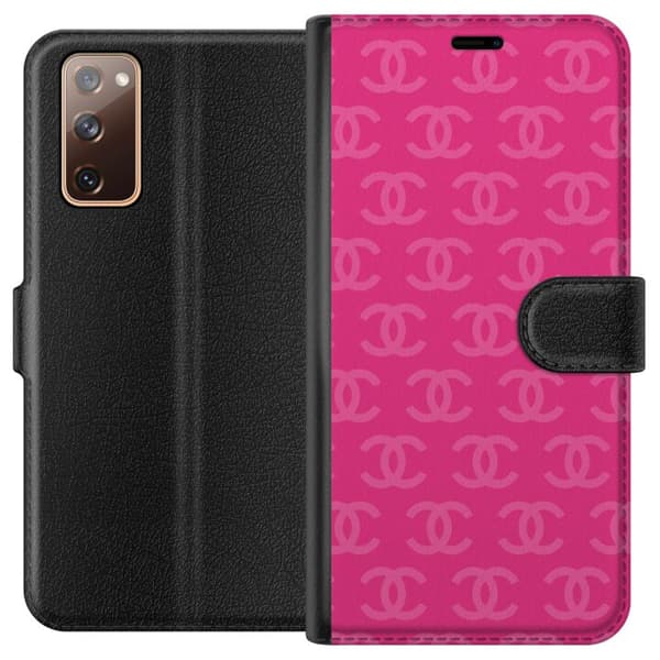 Kompatibelt Plånboksfodral till Samsung Galaxy S20 FE CC Pink