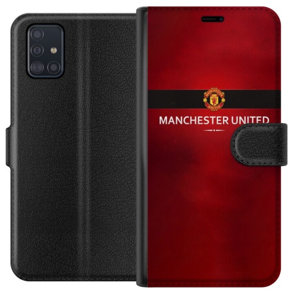 Samsung Galaxy A51 Lompakkokotelo Manchester United