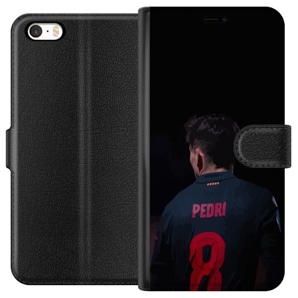 Apple iPhone SE (2016) Plånboksfodral Pedri FC Barcelona Fotb