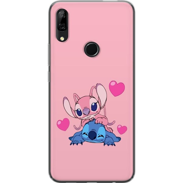 Huawei P Smart Z Läpinäkyvä kuori Ystävänpäivä Stitch