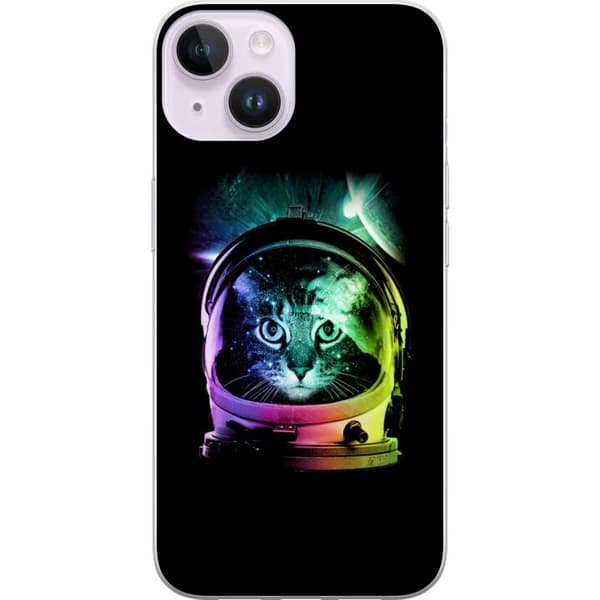 Kompatibelt Mobildeksel til Apple iPhone 14 Rom Katt