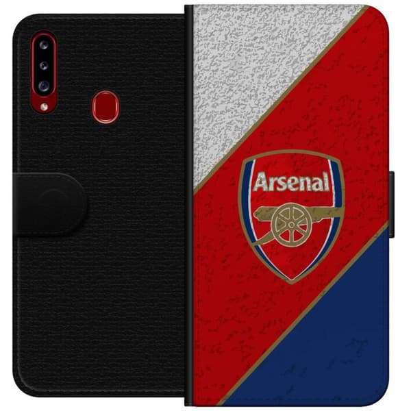 Kompatibelt Plånboksfodral till Samsung Galaxy A20s Arsenal