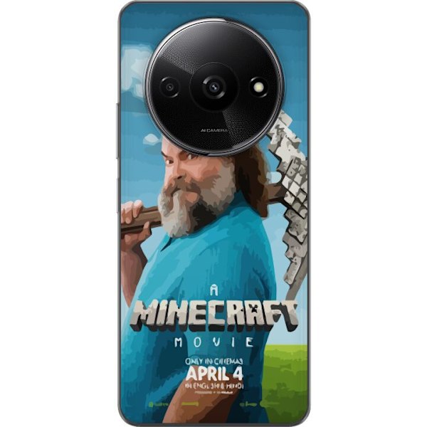 Xiaomi Redmi A3 Läpinäkyvä kuori Minecraft-elokuva