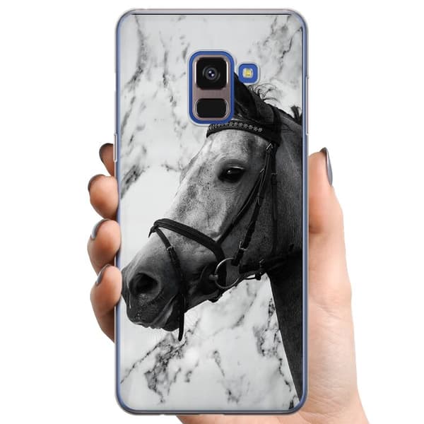 Kompatibelt Mobilskal till Samsung Galaxy A8 (2018) Häst