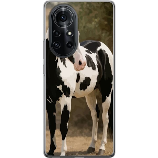 Huawei nova 8 Pro Genomskinligt Skal Vacker Häst – elegant illustration av hästmotiv