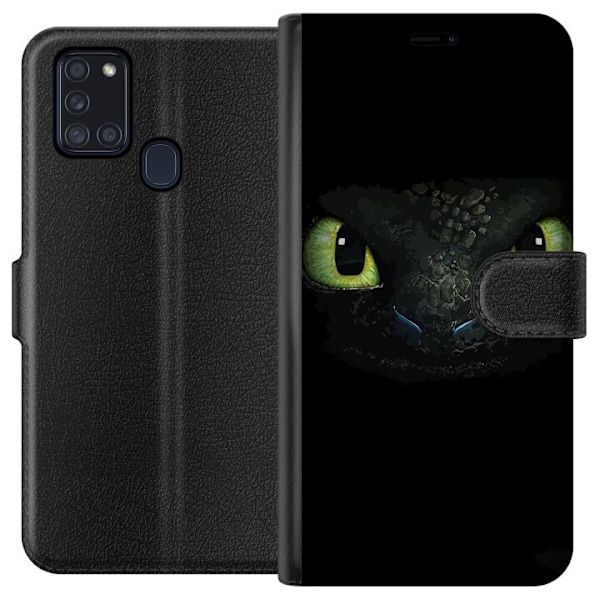 Samsung Galaxy A21s Plånboksfodral How to Train Your Dragon (Draktränaren)