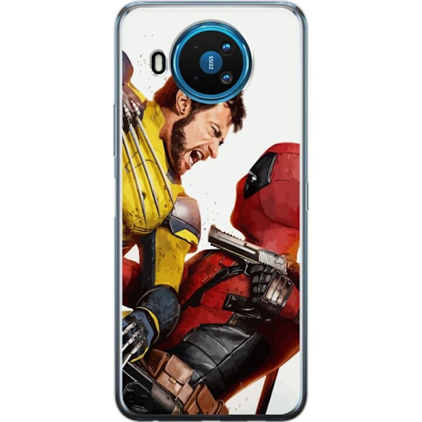 Nokia 8.3 5G Gjennomsiktig deksel Deadpool & Wolverine