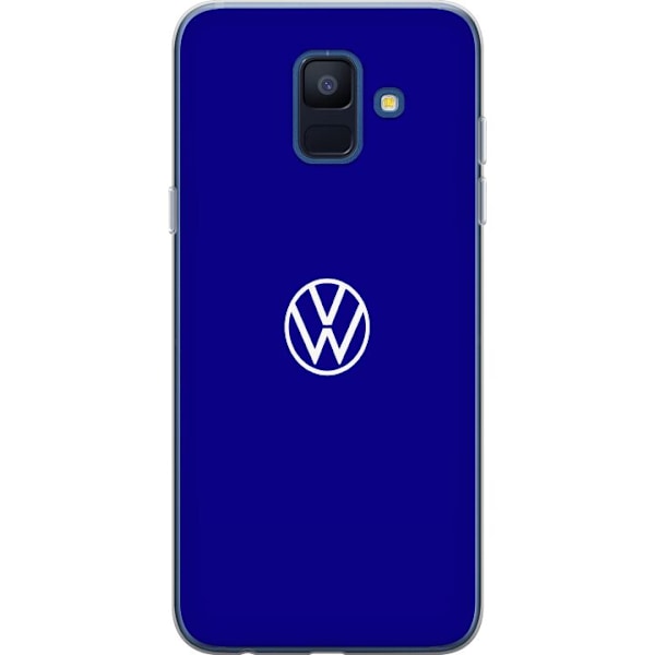 Samsung Galaxy A6 (2018) Gennemsigtig cover Volkswagen