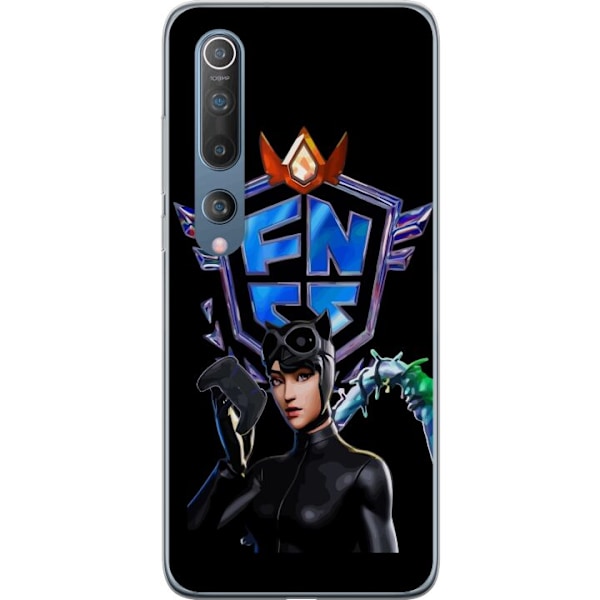 Xiaomi Mi 10 5G Gennemsigtig cover Fortnite