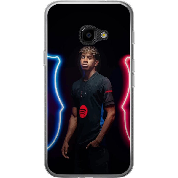 Samsung Galaxy Xcover 4 Läpinäkyvä kuori Yamal Jalkapallo FC Barcelona Nuori Lahjakkuus Pelaaja Jalkapallotähti Espanja La Liga Suosittu Motiivi