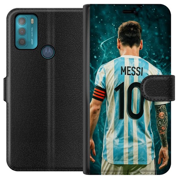 Motorola Moto G50 Plånboksfodral Messi