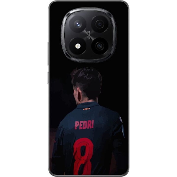 Xiaomi Redmi Note 14 Pro+ Genomskinligt Skal Pedri FC Barcelon