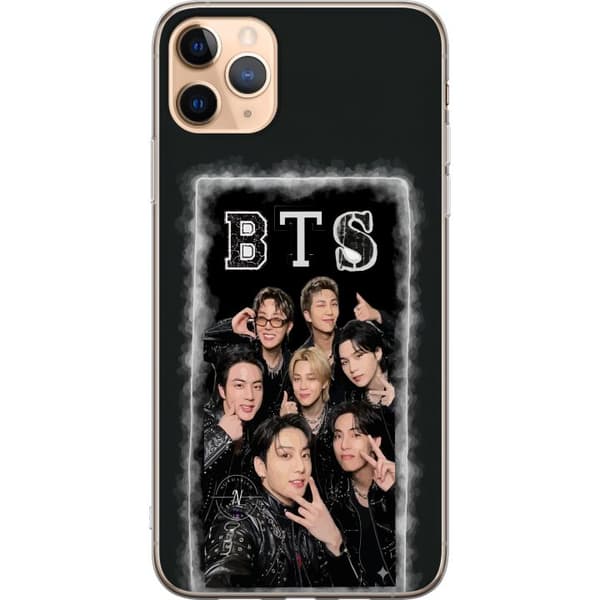Kompatibel Mobilcover til Apple iPhone 11 Pro Max BTS-medlemmer poserer sammen i sorte outfits for en selfie sort