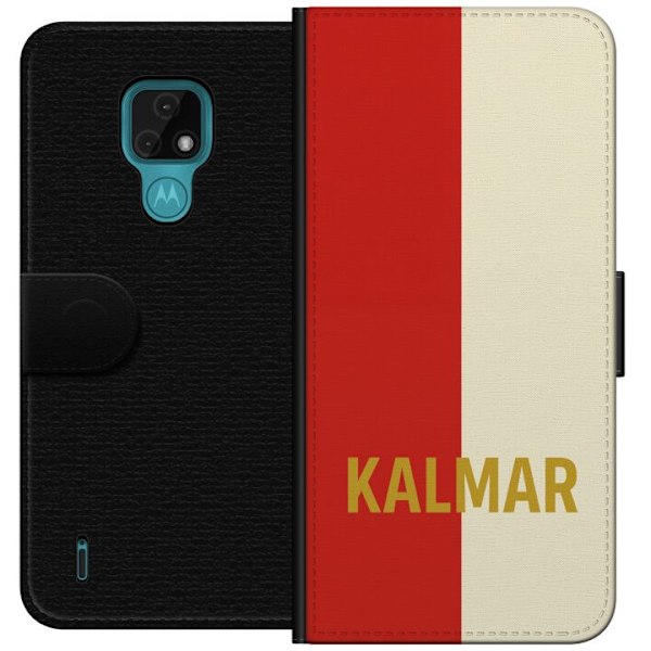 Motorola Moto E7 Tegnebogsetui Kalmar - fodbold