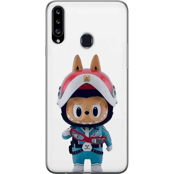 Samsung Galaxy A20s Genomskinligt Skal How2work Labubu The Mon