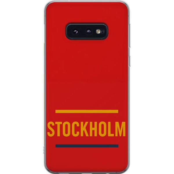 Samsung Galaxy S10e Gennemsigtig cover Stockholm – Hockey
