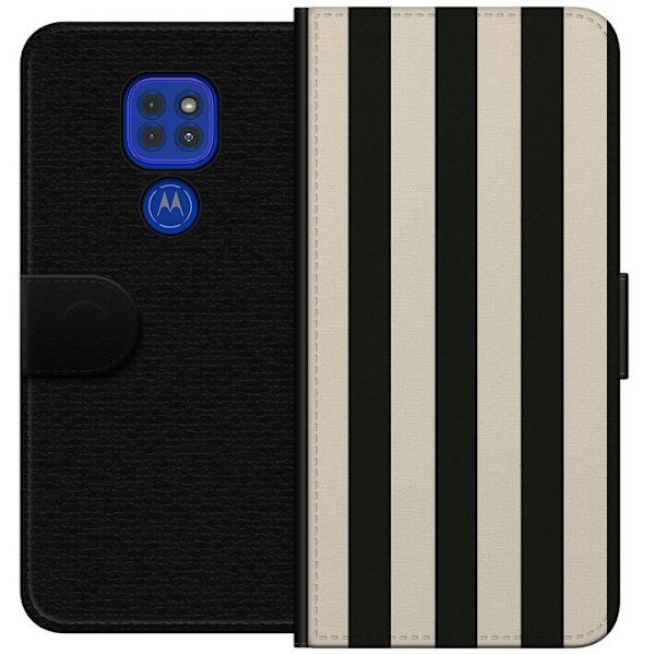 Motorola Moto G9 Play Plånboksfodral Line Flow