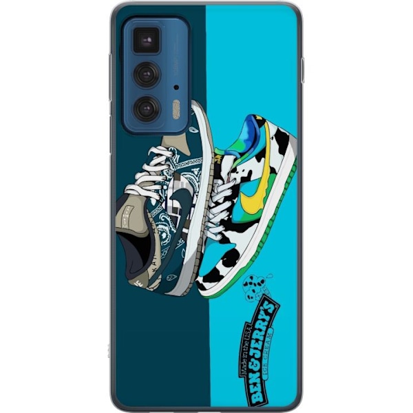 Motorola Edge 20 Pro Gennemsigtig cover Nike