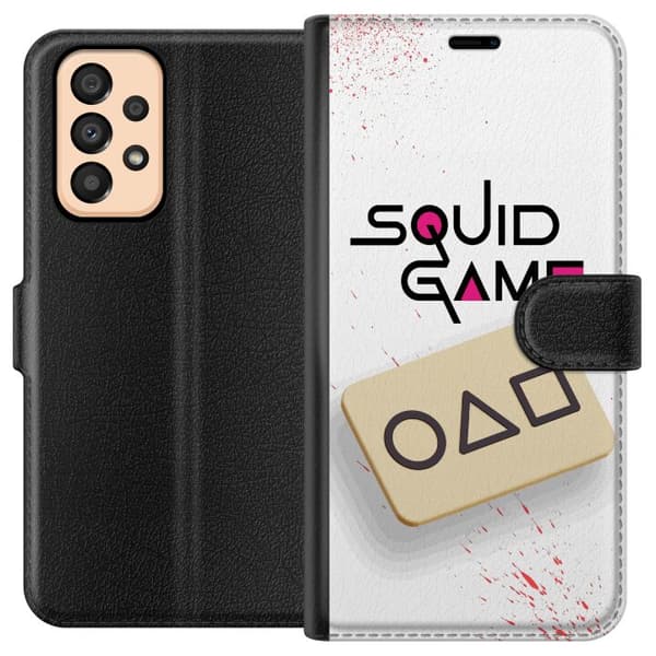 Yhteensopiva Lompakkokotelo Samsung Galaxy A33 5G Squid Game