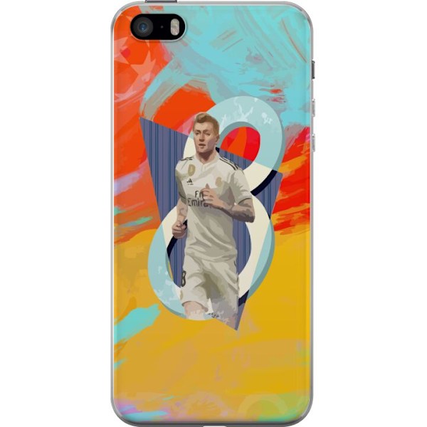 Apple iPhone 5s Läpinäkyvä kuori Toni Kroos