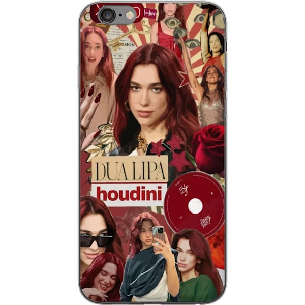 Apple iPhone 6s Plus Genomskinligt Skal Dua Lipa – Fashion & Style Edit