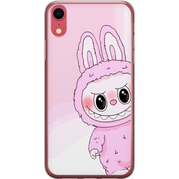 Apple iPhone XR Genomskinligt Skal Labubu Bunny Series