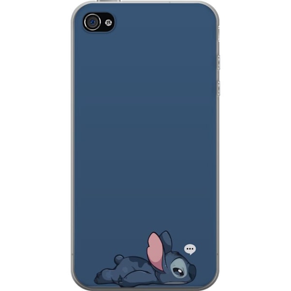 Apple iPhone 4s Genomskinligt Skal Stitch ...