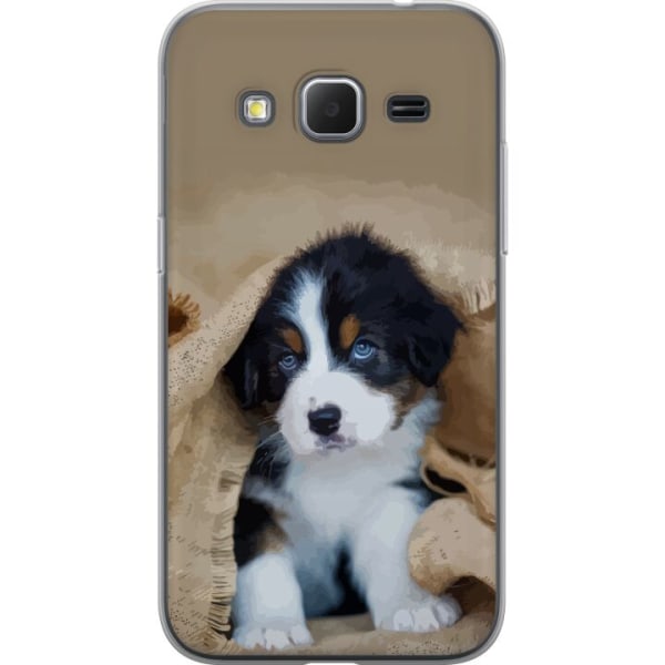 Samsung Galaxy Core Prime Gennemsigtig cover Hundebarn